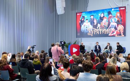 «БУРАТИНО»: организация пресс-джанкета и интервью по проекту в офисе VK