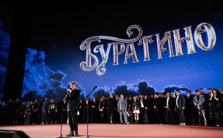 БУРАТИНО: Фёдор Бондарчук, Светлана Немоляева, Виктория Исакова, Александр Петров и другие на премьере фильма